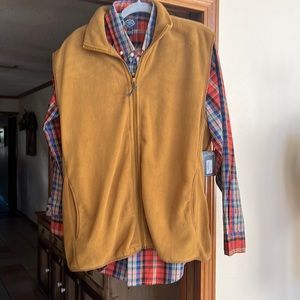 Men’s shirt and vest combo st john bay large